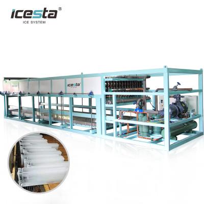 China High Efficiency Industrial Icesta 20 30 Industrial 40 Ton Direct Cooling Ice Block Making Machine For Nigeria for sale