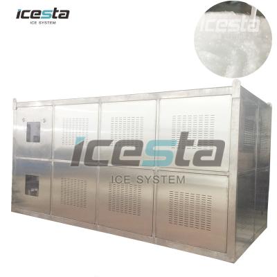 China Fishing Icesta Touch Sector Freshwater Mud Ice Liquids Machine Large With Subcooled Water For Deep Sea Fishing for sale