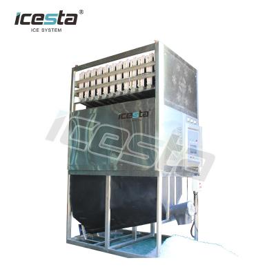 China Industrial Icesta 5 Ton Ice Cube Machine Industrial Ice Cube Making Machine for sale