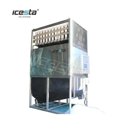 China 5 Ton Industrial Ice Cube Machine Block Ice Cube Maker Machine Ice Cubes for sale