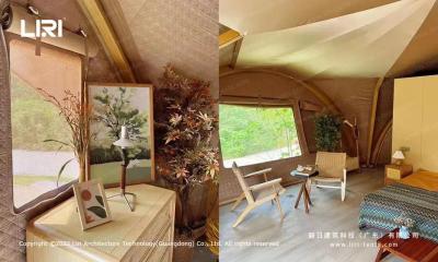 China Liri elegant product Indian Tent 8m for outdoor glamping hotel or catering event for sale