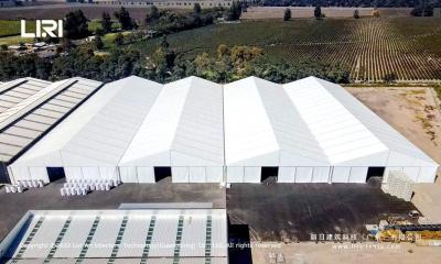 China Liri Water Proof  Big Tents With Aluminum Frame and Pvc Cover For warehouse for sale