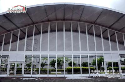 China Glass Sidewall Aluminum 40mX50m Arcum Tent Hall Wedding Expo tent for sale