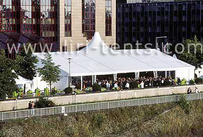 China Mix structure tent beautiful tent good quality tent for wedding events parties for sale