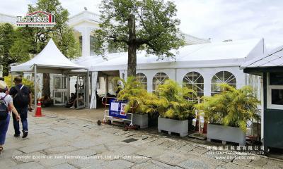 China Clear span Tent with aluminum frame and pvc cover used for party or events for sale