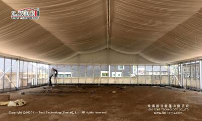 China Liri high-end Arcum Tent 25x35m with glass wall used for events or wedding for sale