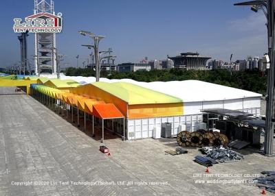 China Liri Coloful Cube Structure Tent With 8m Height For Outdoor Trade Show​ Event for sale