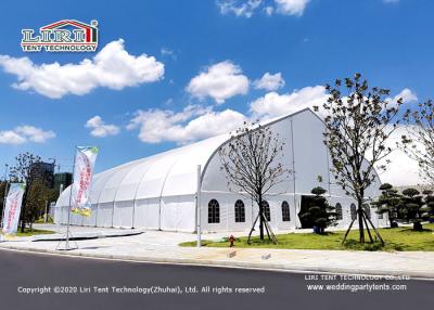 China Liri Big Curve Tent With Aluminum Frame Used For  Outdoor Sports Event for sale