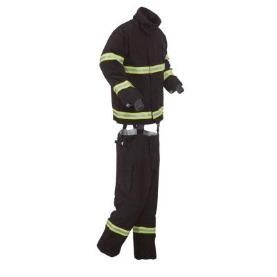 China Against Radiation Shanghai Fangzhan ZFMH-FZ Flame and Moisture Barriers Flame Retardant Rradiation Protection Firefighting Suit for sale