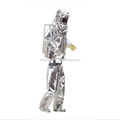 China Protective antistatic firefighter full body suit and radiation protection suit for sale