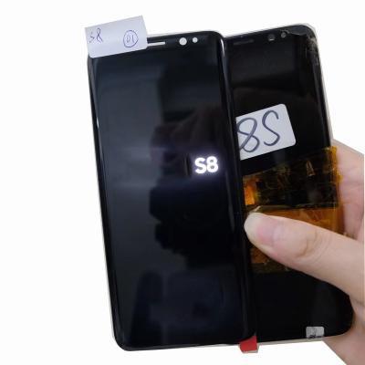 China Small Dot S8 Display For Samsung Galaxy S8 LCD Touch Screen 148.9x68.1x8mm for sale