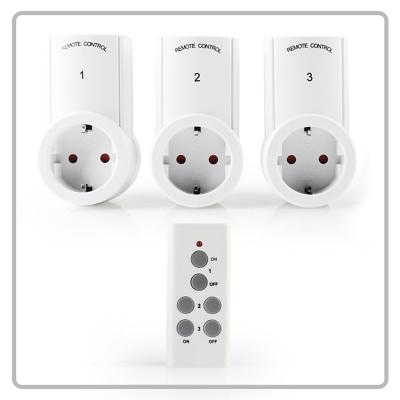 China Residential / All Purpose Smart Wireless Remote Control Plug 230V Germany Standard for sale