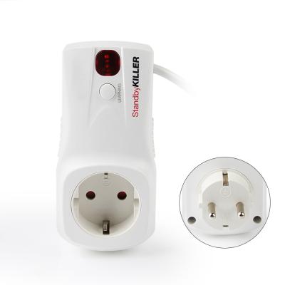 China 230V 10A Energy Saving Residential / Multipurpose Power Socket TV Killer Standby Socket for sale