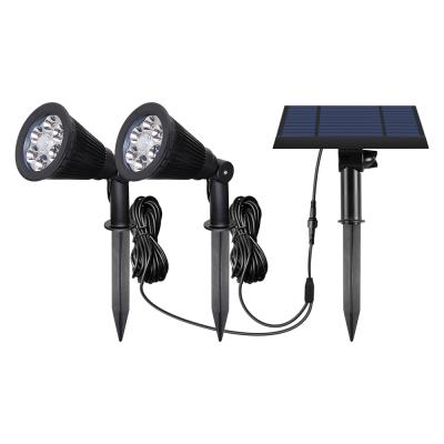 China High Quality USA Market Garden Floodlight Solar Panel Set Outside Solar Lamp Set Indoor Used for sale