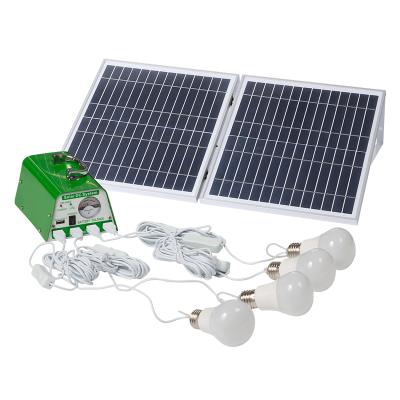 China Home Portable 30W Solar Lights Energy Power Mini Solar Lighting System For Home for sale