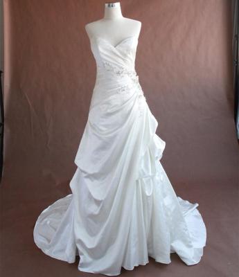 China Anti-Static Sweetheart Strapless Interesting Forging Wedding Dresses for sale