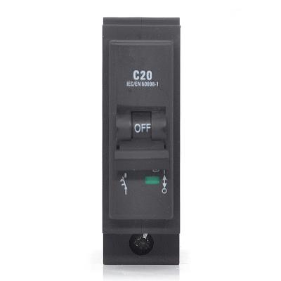 China 240/415V AC Mcb Mini Circuit Breaker 50/60hz Rated Frequency Suitable For Hospital for sale