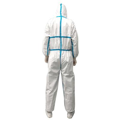 China CE personal protection equipment ppe kit gowns disposable protective clothing safe coverall safety clothing disposable for sale