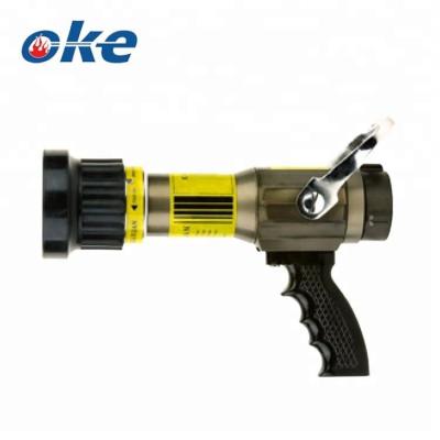 China Okefire High Pressure Steel Fire Hose Gun for sale