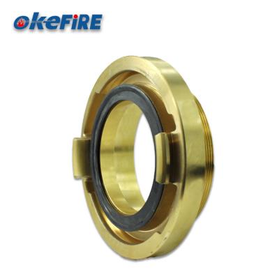 China Part Of Brass Fire Hose Okefire Storz Cooling System Male Coupling Type for sale