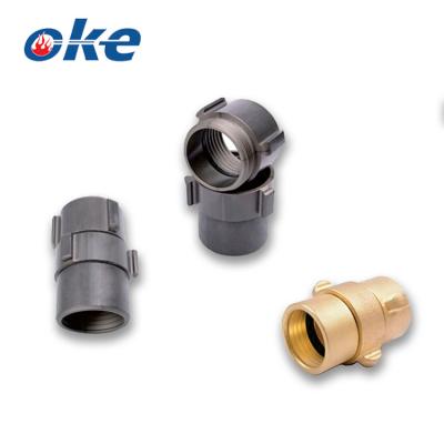 China Connect Pipes Okefire Aluminum And Brass Coupling Of American NH Pipe Kind for sale