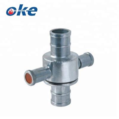 China For Fire Hose Connection Okefire Aluminum Material British Fire Fighting 4 Way Hose Fitting for sale