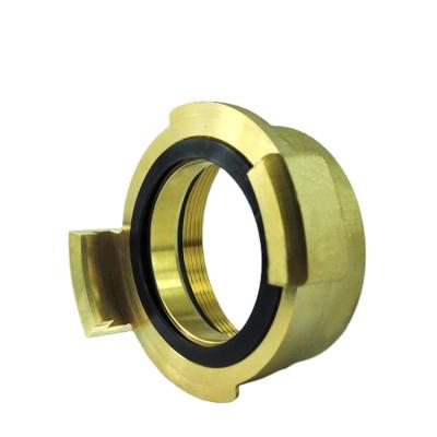 China Connect Pipes Finnish Aluminum And Brass Female Thread Okefire Pipe Couping for sale