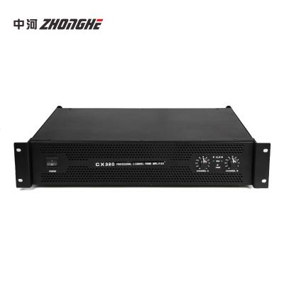 China Professional Stage Audio Equipment CX Series High Fidelity 500W 2 Audio Channel Integrated Stereo Amplifier for sale