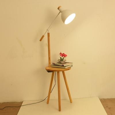 China Wholesale Nordic Indoor Minimalist Tripod Stand Modern Europe Style Shade Floor Lamp for sale