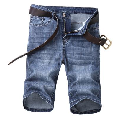 China Anti-wrinkle Hip Hop Style Shorts 2021 New Street Skinny Denim Shorts Men's Pencil Jeans for sale