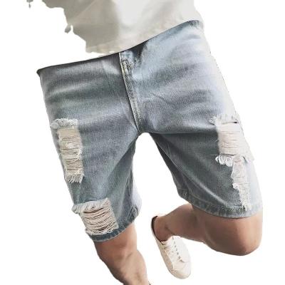 China 2022 New Anti-wrinkle China Factory New China factory tight men's denim shorts tight men's denim shorts popular high quality pants pants for sale