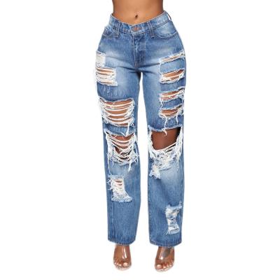 China Wholesale 2021 Four Seasons QUICK DRY Customized High Waist Skinny Women's Jeans Ladies Mom Jeans for sale