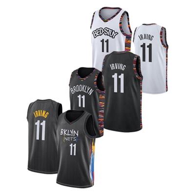 China Kyrie Irving #11 Antibacterial Customized Mens Jersey Classics Embroidered New Design Sublimated 2022 Basketball Uniform for sale