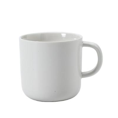 China Viable White Ceramic Drinking Coffee Mug for sale