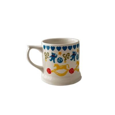 China Lovely Trojan Horse Happy Bear Mug Childish Printing Breakfast Cup Milk Cup Home Mug for sale