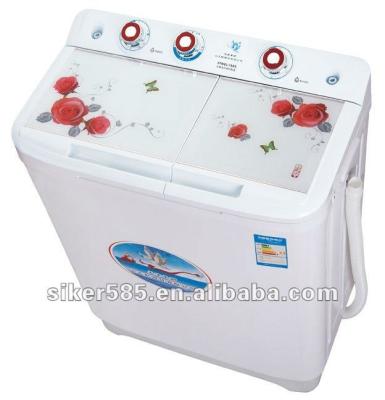 China Plastic Multifunctional Semi-automatic Twin Tub Clothes Laundry Machine for sale