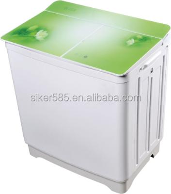 China Two Tub Automatic Plastic Washing Machine 8KG Half for sale