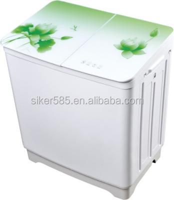 China Twin Semi Automatic Hotel Tub Washing Machine With Spin Dryer for sale