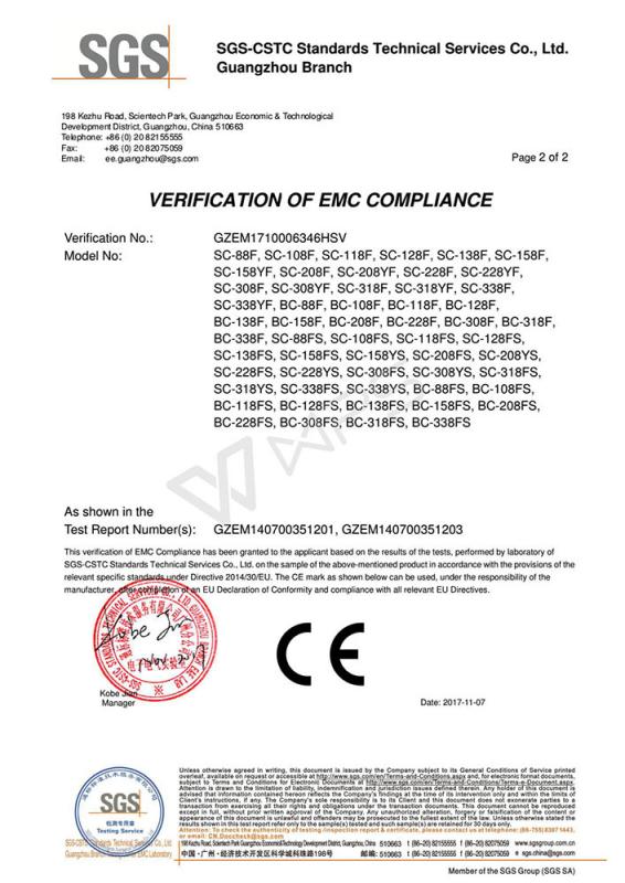 EMC - SHENZHEN CICO INDUSTRIAL COMPANY LIMITED