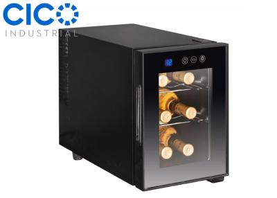 China Silent Undercounter Thermoelectric Wine Cooler Touch Panel Temp Control for sale