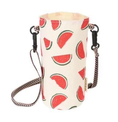 China Hongmei PA031 Cup Pouch Tote Bag Carrier Beverage Bag Tumbler Holder Mug Sleeve Water Bottle Bag for sale