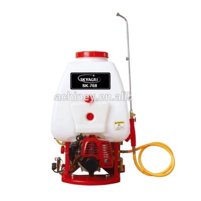 China Hotels 4 stroke mitsubishi gasoline engine knapsack power knapsack agricultural sprayer for sale