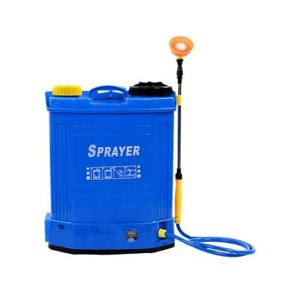 China Hotels 20 Liter Agriculture Knapsack Cultivation Crystal Battery Powered Sprayer for sale