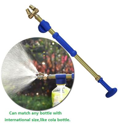 China Garden New Arrive Home and Garden Moving Brass Cola Bottle Sprayer for sale