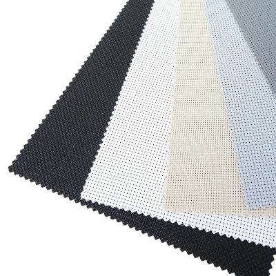 China Waterproof Sun Shades Cover Blind Screen S Outdoor Blackout Roller Stocklot Supplier Chinese Sunscreen Cloth for sale