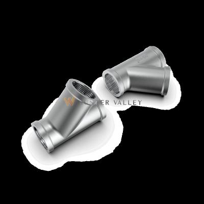 China Easy Wear Stainless Steel Casting ODM OEM Customized Pipe Tee Fittings Elbow 90 Pipe Cap Pipe Fittings Fittings for sale