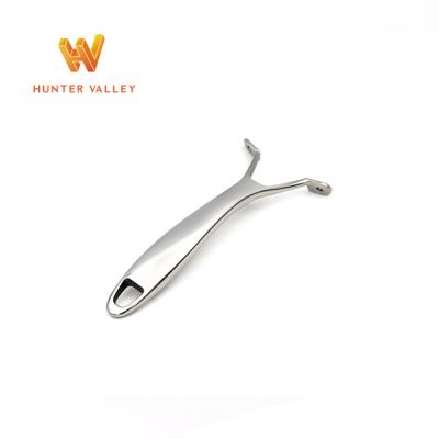 China Durable Hollow Molded Handle Kitchen Hardware Fittings Suitable For All Kinds Of POTS And Pans / Pan Fitting / Mount Handle for sale