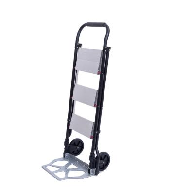 China New KT-2321F Durable Lightweight 3 Mode Steel Foldable Step Ladder Hand Carts Carts for sale