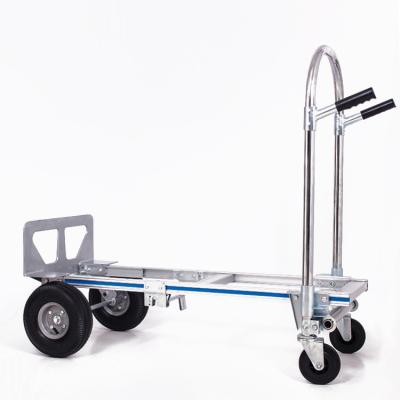 China Hot Selling Heavy Duty Aluminum Folding Handle KT-2143 Hand Trolley Folding Trolley Transport Goods for sale