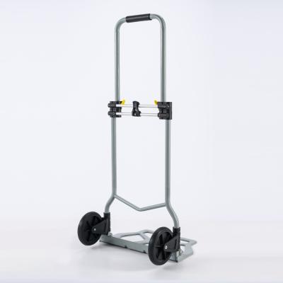 China KT-2022FS Supermarket Durable Aluminum Foldable Wholesale Trolley Portable Shopping Trolley Trolley for sale